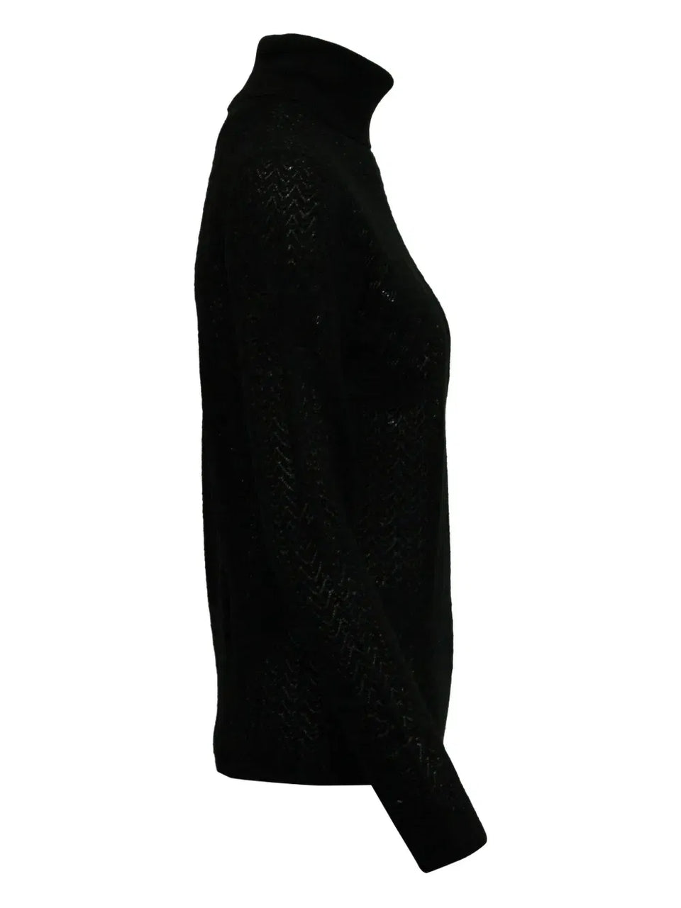 turtleneck knit sweater