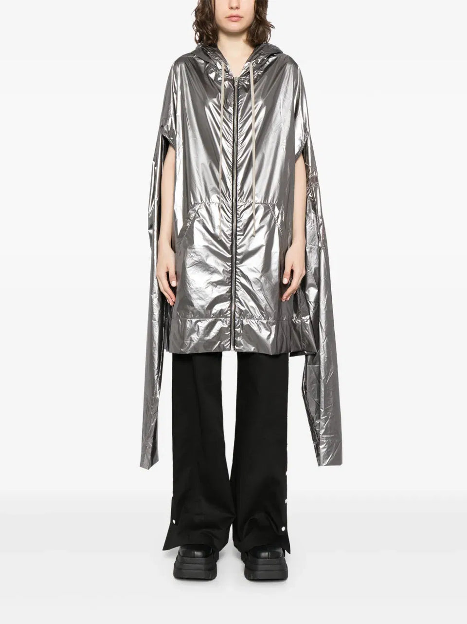 x Champion metallic hooded jacket