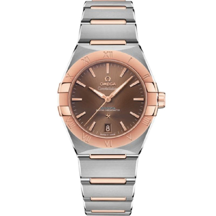 Omega131.20.36.20.13.001 36 mm steel ‑ Sedna gold on steel ‑ Sedna gold BC