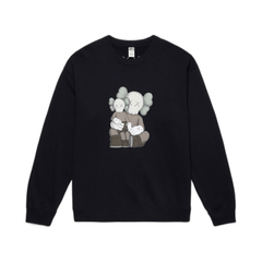KAWS x Uniqlo Longsleeve Sweatshirt (US Sizing) Black