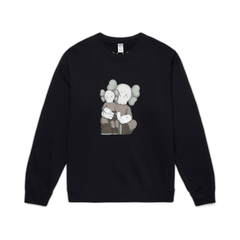 KAWS x Uniqlo Longsleeve Sweatshirt (US Sizing) Black