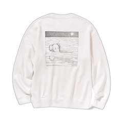 KAWS x Uniqlo Longsleeve Sweatshirt (US Sizing) Off White