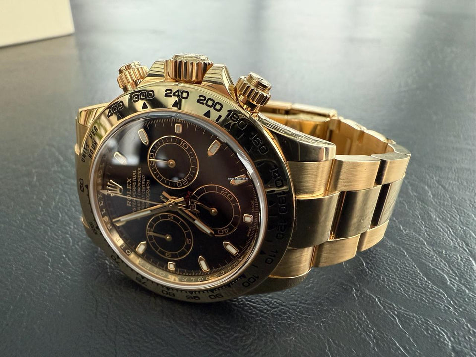 Rolex | Daytona | 116508 | Yellow gold | 40 mm | Yellow gold | Black | Automatic