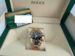 Rolex | Daytona | 116508 | Yellow gold | 40 mm | Yellow gold | Black | Automatic
