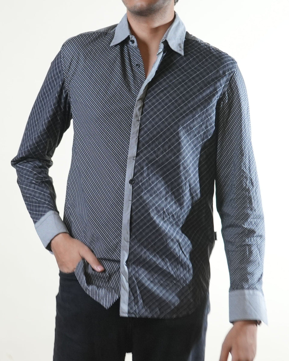 Love Moschino Black & Grey Shirt (M)