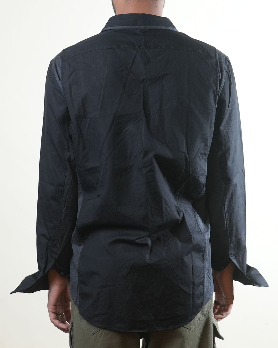Calvin Klein Black & Grey Shirt (M)