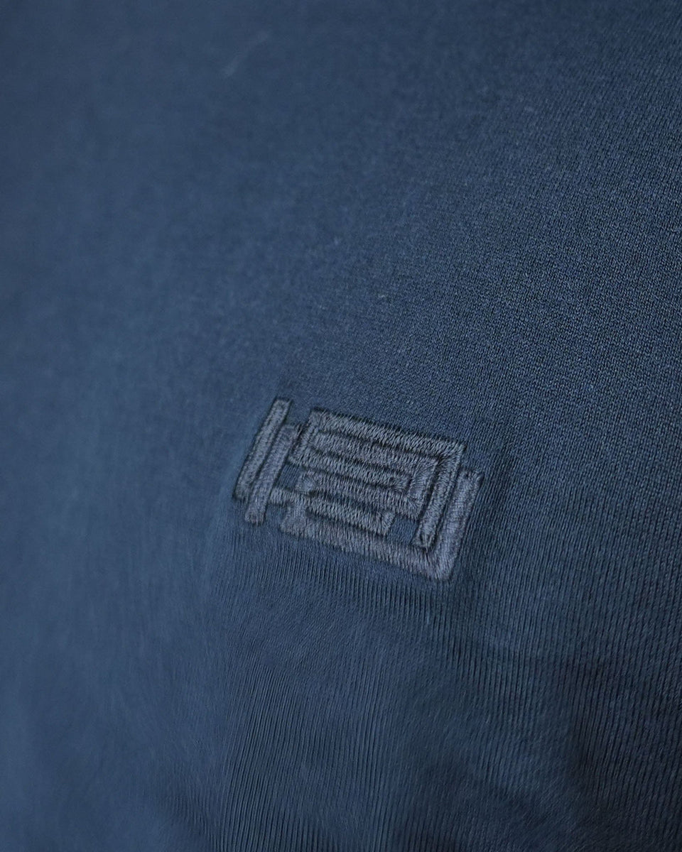 Versace Classic Navy Blue Crewneck T-Shirt (S)