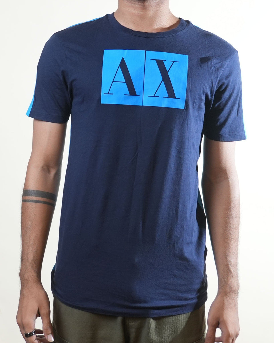 Armani Exchange Blue Basic T-Shirt (S)