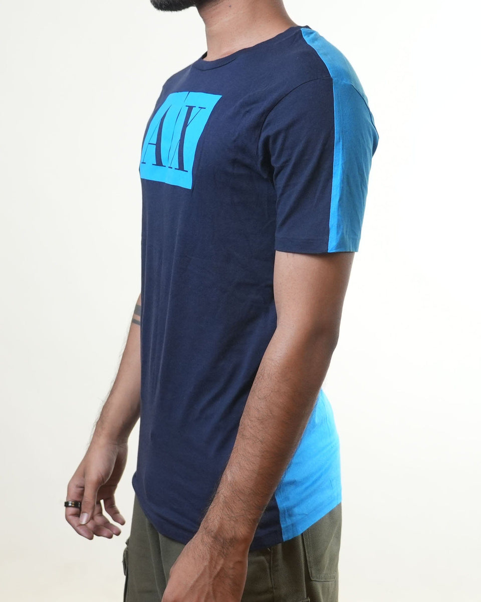 Armani Exchange Blue Basic T-Shirt (S)
