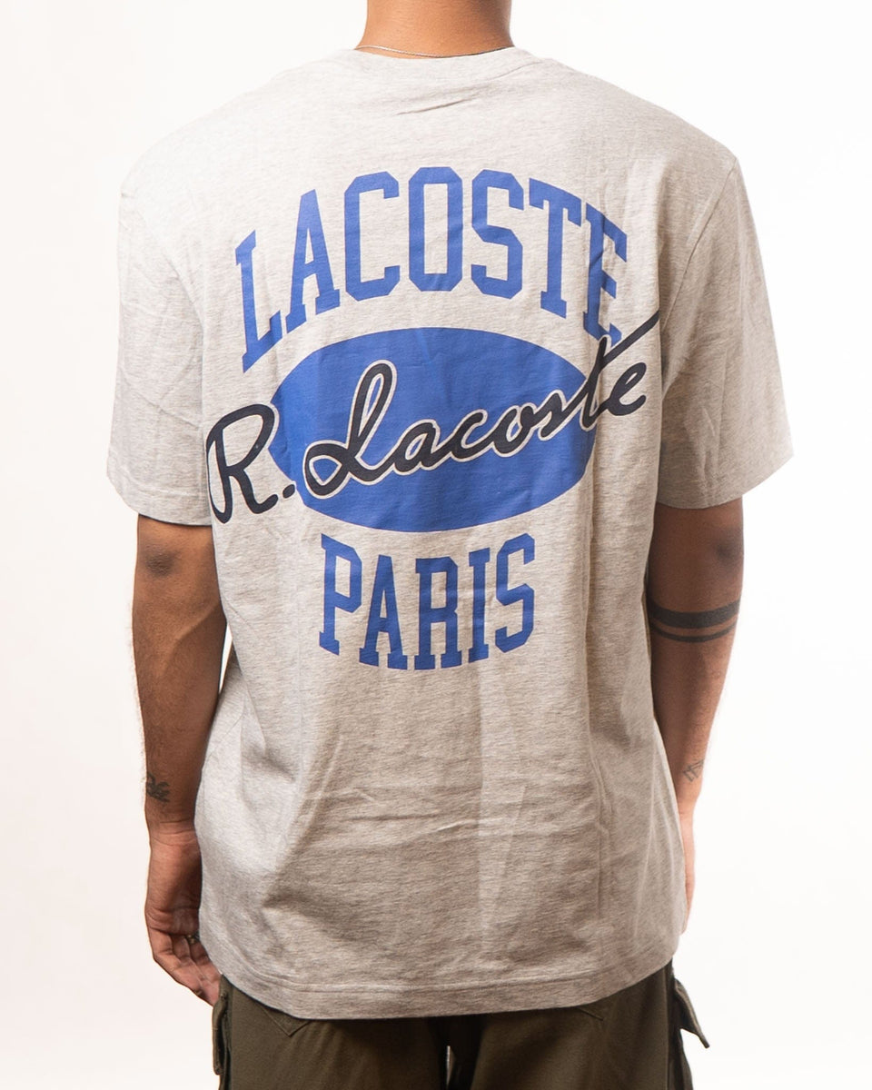 Lacoste Grey Crewneck T-Shirt (M)