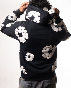 Denim Tears Black&White Floral Hoodie (S)