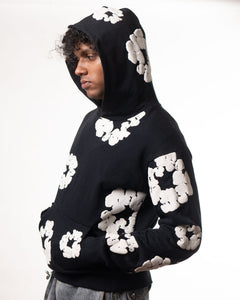 Denim Tears Black&White Floral Hoodie (S)