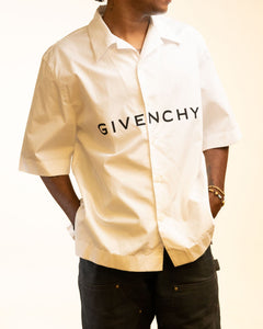 Givenchy Logo Shorts Sleeve Shirt (L)