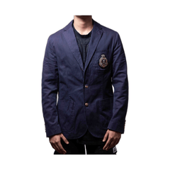 Polo Ralph Lauren Logo Crest Embroidered Blazer (XL)