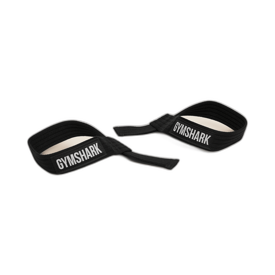 Gymshark Cotton Lifting Straps - GS Black