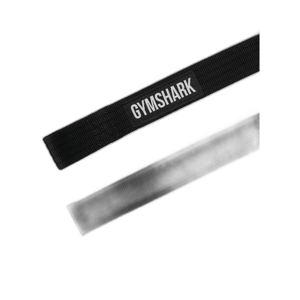 Gymshark Cotton Lifting Straps - GS Black
