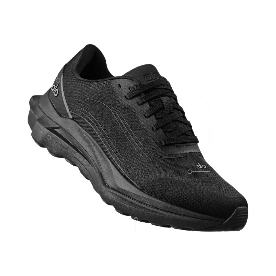 Alo Runner - Black/Black