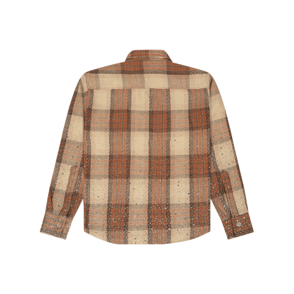 CERISE RHINESTONE FLANNEL