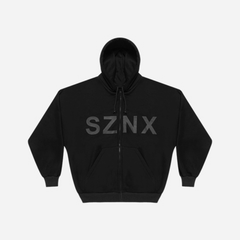 Yeezy by Kanye Black Zip Front SZNX Hoodie HD-10