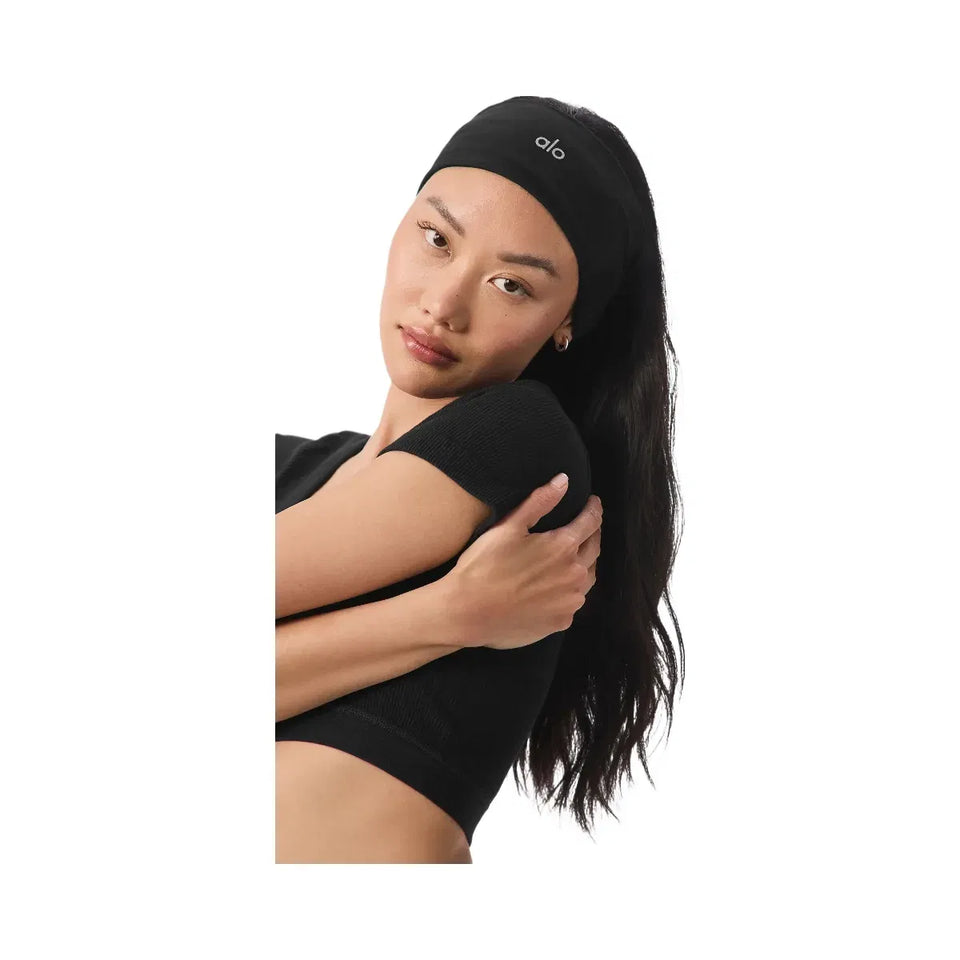 Alo Performance Conquer Headband - Black