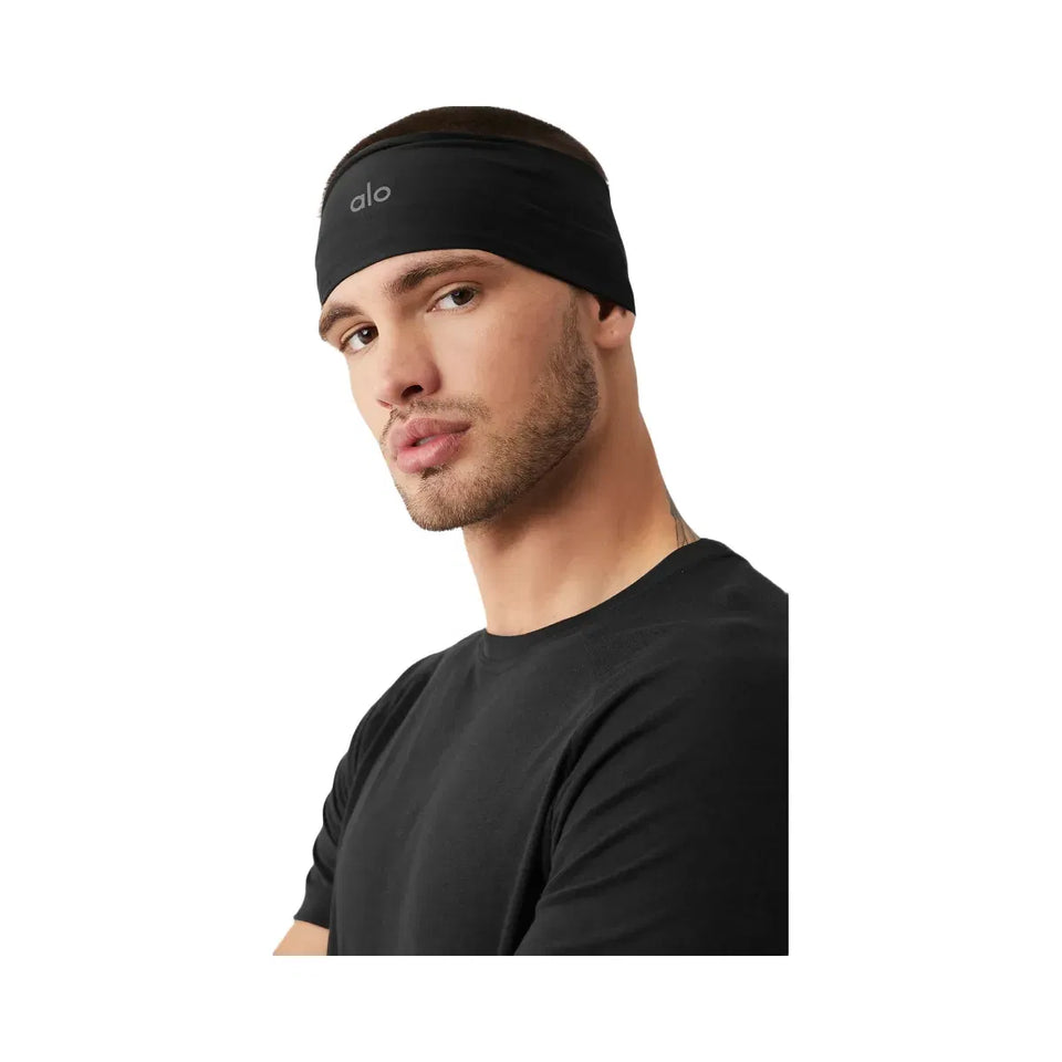 Alo Performance Conquer Headband - Black