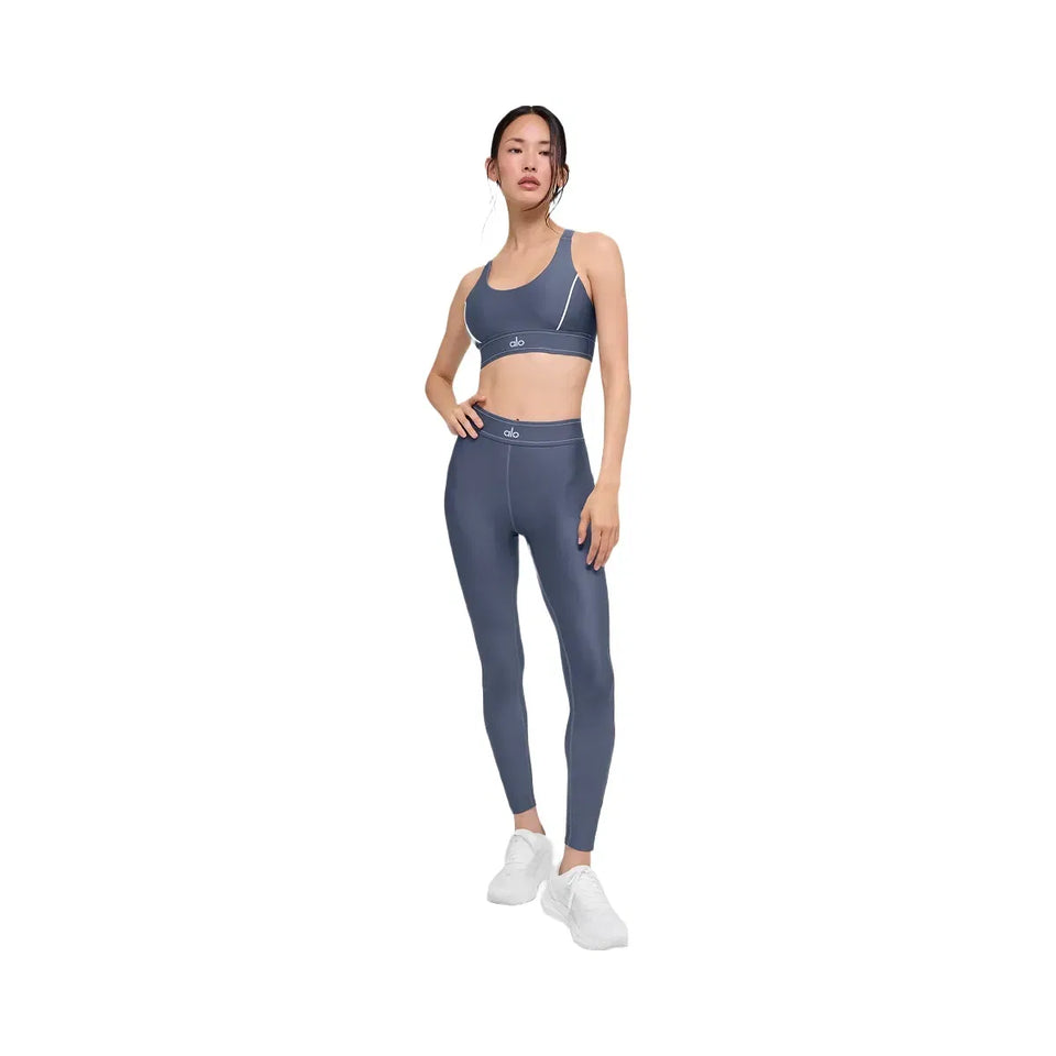 Alo Women's Airlift Suit Up Bra - Bluestone/White