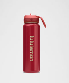 Lululemon Lunar New Year Back to Life Sport Bottle 24oz *Straw Lid
