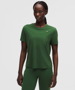Lululemon Women's Women's Ventilated Shorts-Sleeve Tennis Shirt