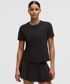 Lululemon Women's Women's Ventilated Shorts-Sleeve Tennis Shirt