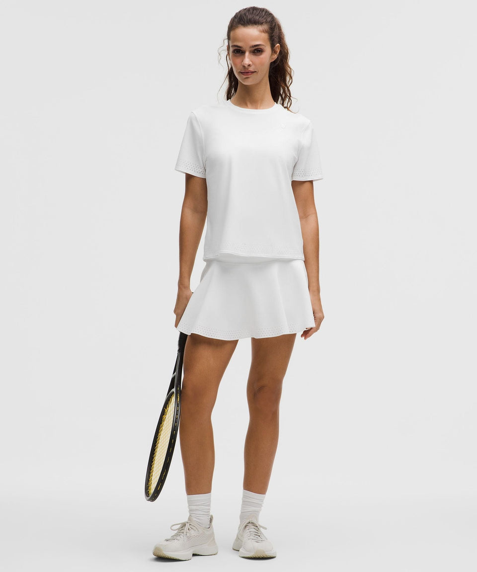 Lululemon Women's Women's Ventilated Shorts-Sleeve Tennis Shirt