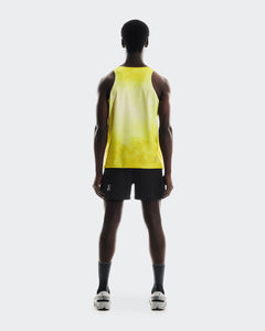 On Pace Tank Lime