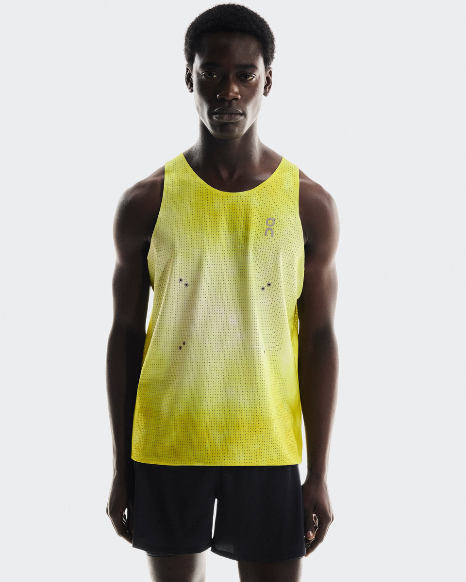 On Pace Tank Lime
