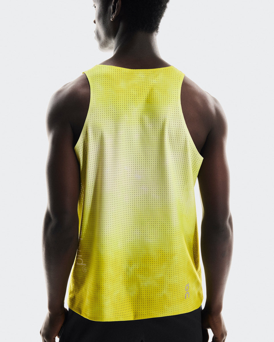 On Pace Tank Lime