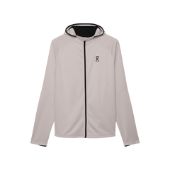 On Climate Zip Hoodie Silver