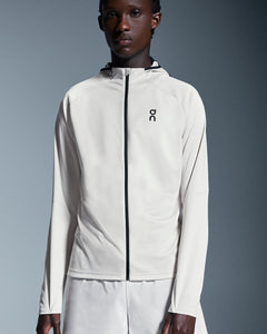 On Climate Zip Hoodie Silver