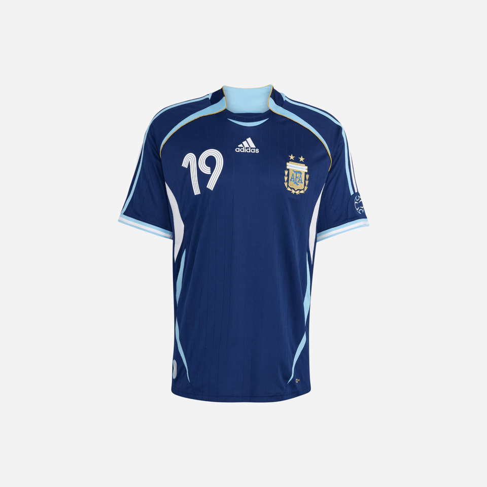 Adidas Argentina Away Jersey 2006 Messi Dark Blue