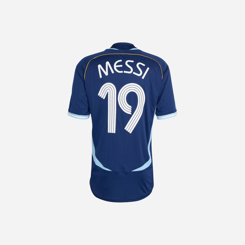 Adidas Argentina Away Jersey 2006 Messi Dark Blue