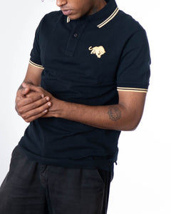 Prada Milano Lion Logo Polo T-Shirt (M)