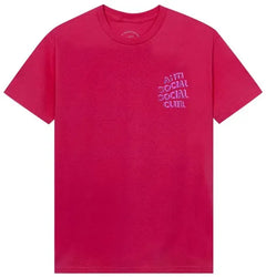 Anti Social Social Club Deeper Than Usual T-Shirt Sangria