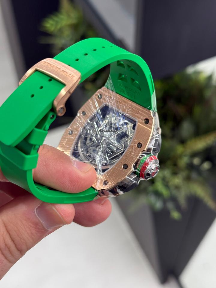 Richard Mille RM65-01 Rose Gold Carbon Rubber Strap Split Second Chronograph 2024