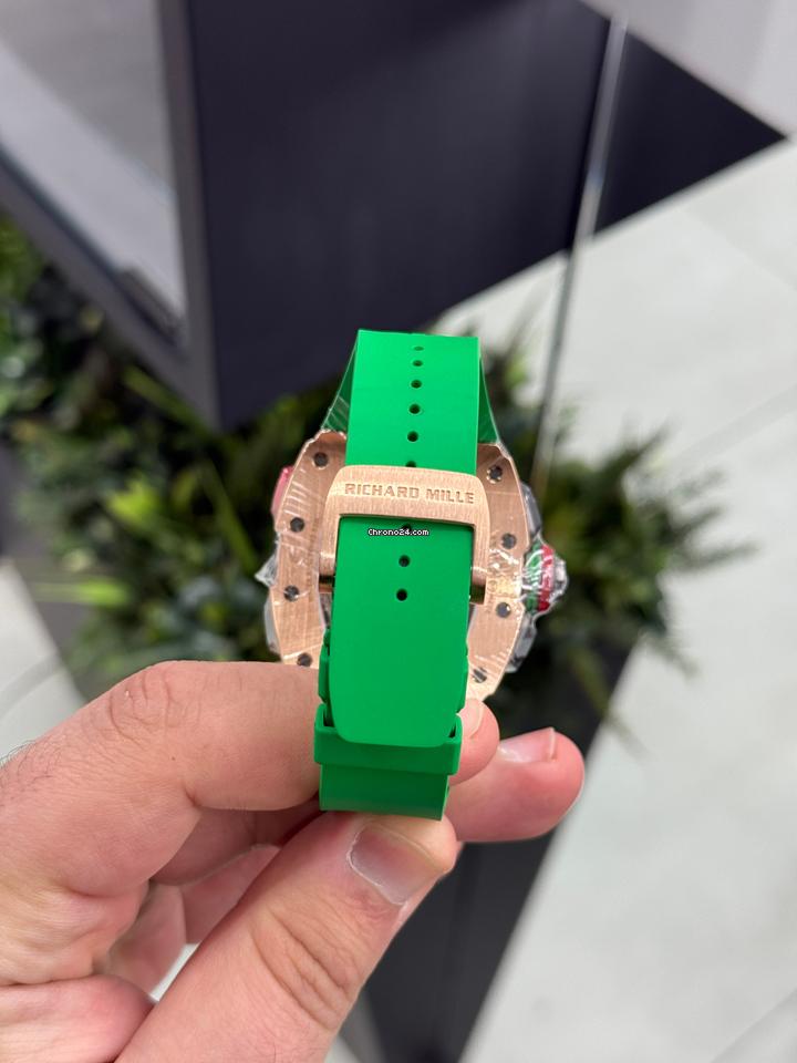 Richard Mille RM65-01 Rose Gold Carbon Rubber Strap Split Second Chronograph 2024