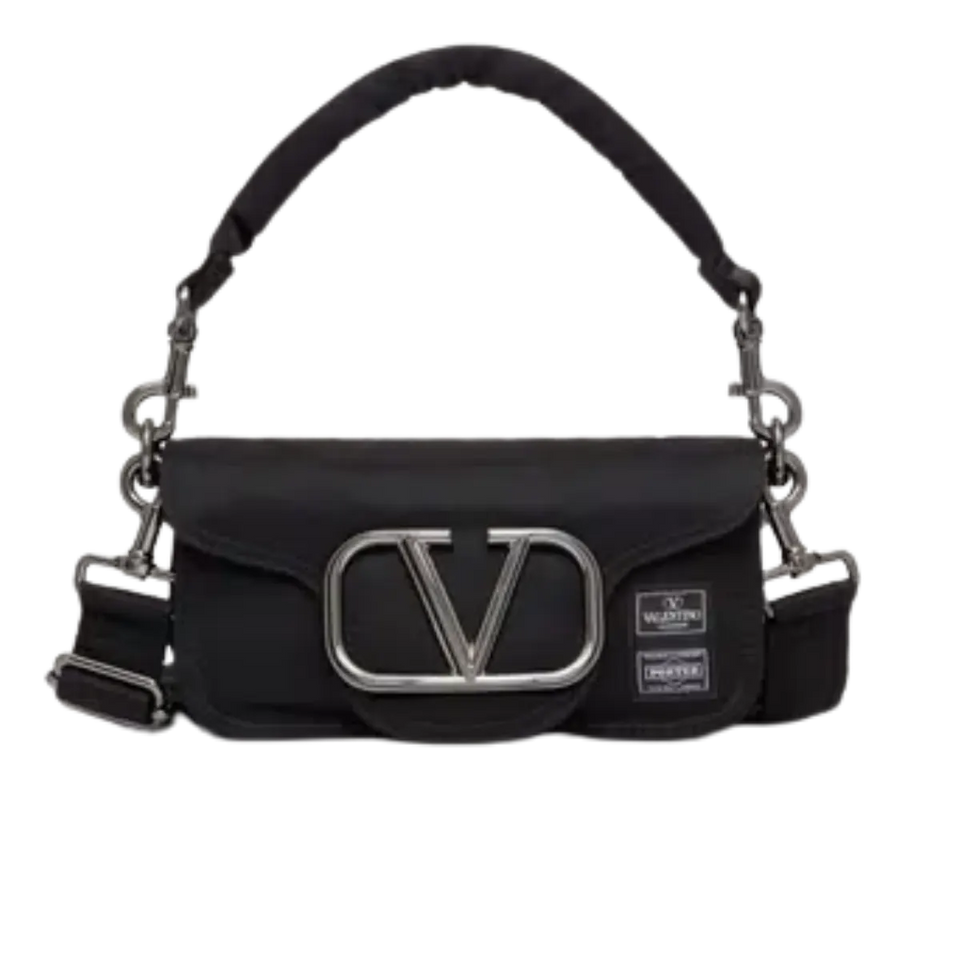 Valentino Garavani And Porter Locò (S) Black