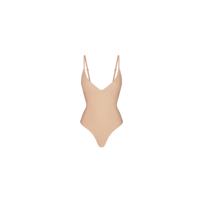 Skims Body Push-Up Thongs Bodysuit Clay