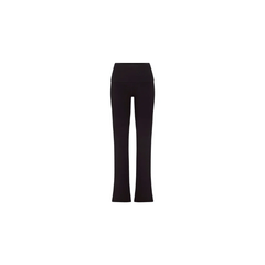 Skims Cotton Jersey Foldover Pant Soot