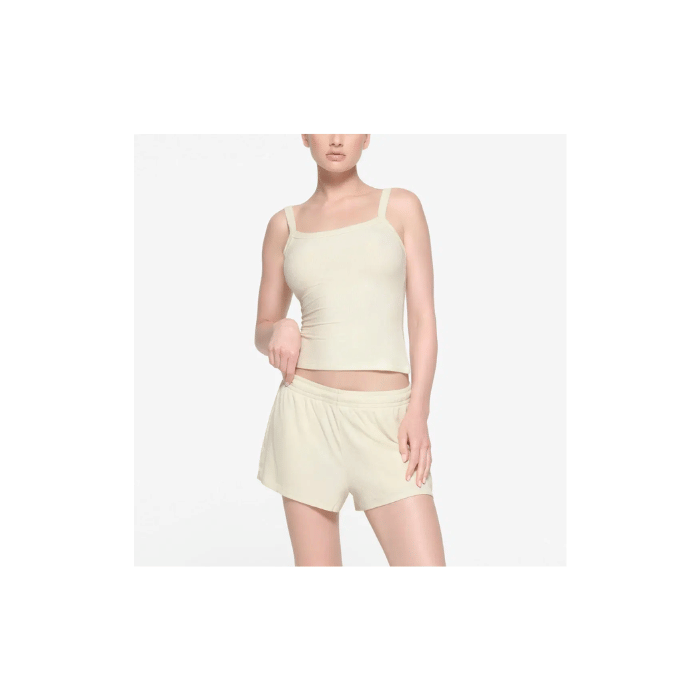 Skims Soft Lounge Loose Short Bone
