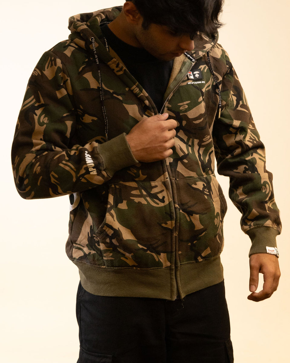 Aape By A Bathing Ape x Fila Spring Summer 2018 Hoodie (M)
