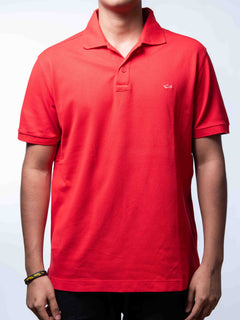 Paul & Shark Red Polo T-Shirt (XL)