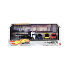 Hot Wheels Premium Display Diecast Collection 4-Pack 1:64