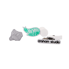 Hot Wheels x Daniel Arsham Patches & Sticker Set