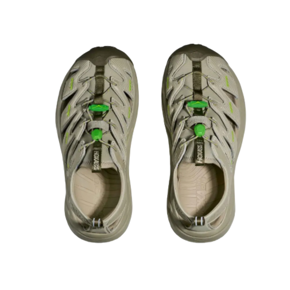 Hoka Hopara Oyster Mushroom /Neon Lime